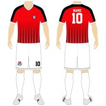 Red White Soccer Uniform