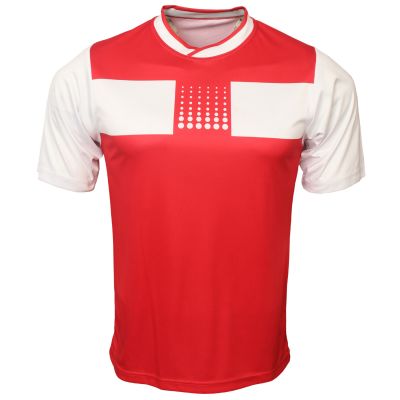 Soccer Uniform Partially Sublimated Red