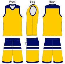 Yellow Basketball Uniform