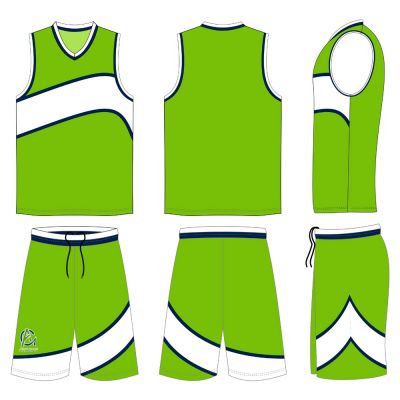 Green Basketball Uniform