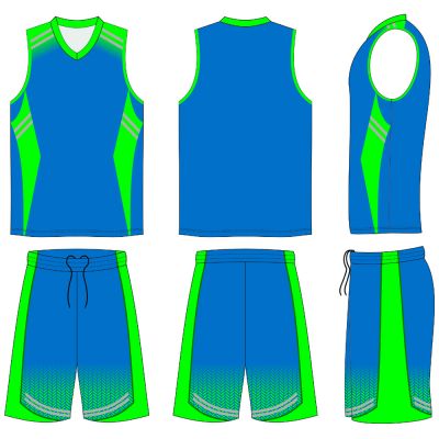 Blue Basketball Uniform