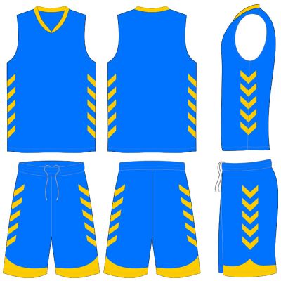 Basketball Uniform Blue