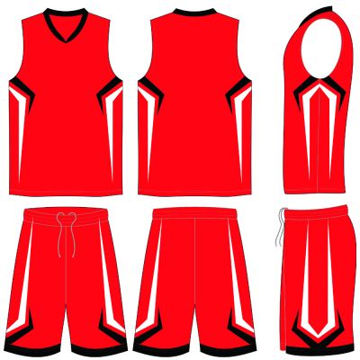 Red Basketball Uniform