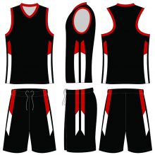 Blk Basketball Uniform