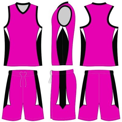 Pink Basketball Uniform