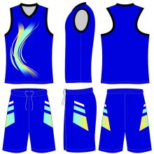 Basketball Uniform Navy Blue